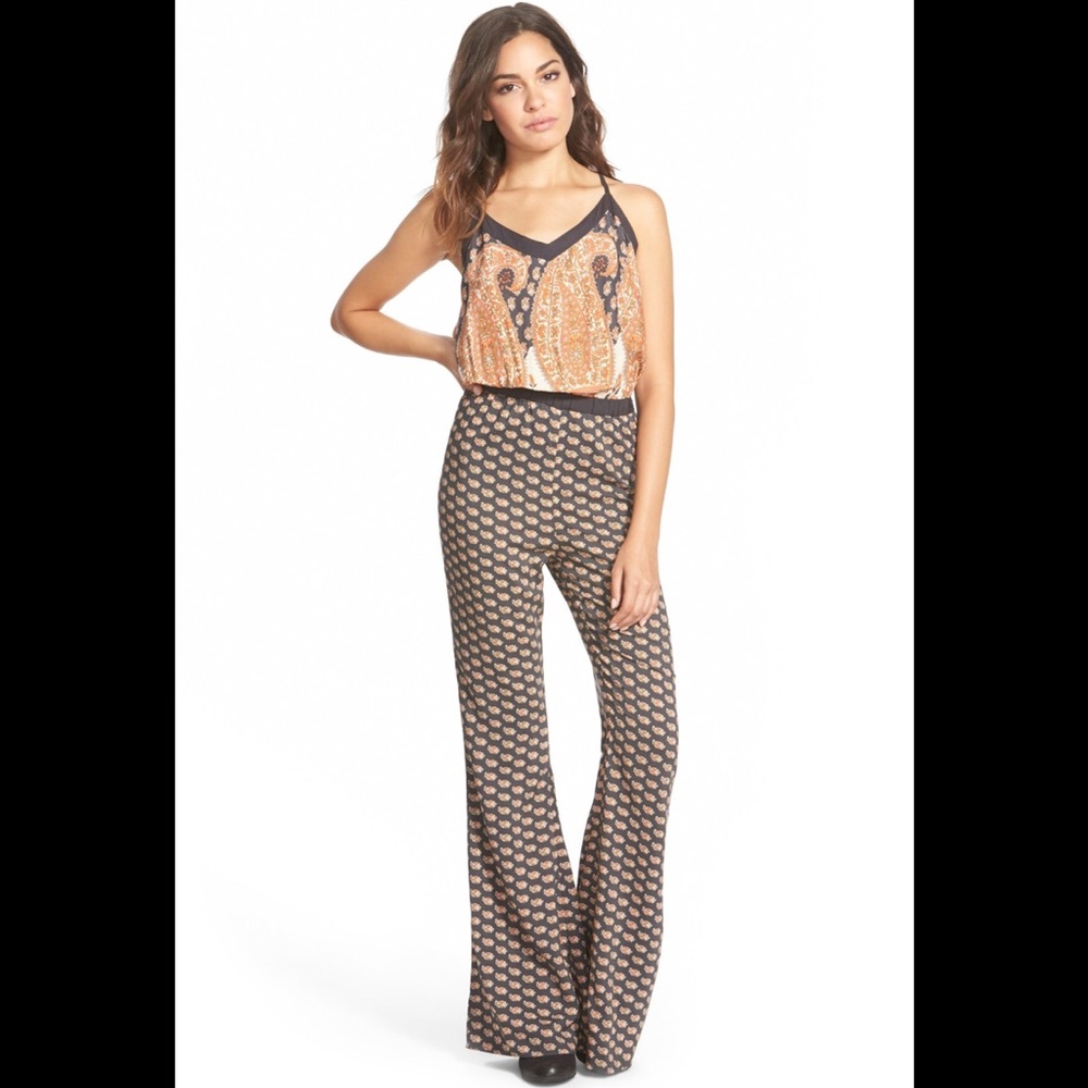 Printed two print romper